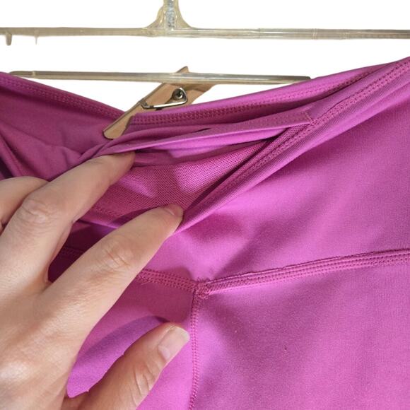 Nike Dri-FIT Purple Leggings Size XXL 0286 - Picture 6 of 8